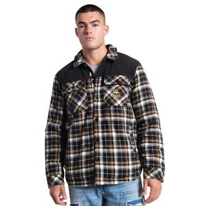 NWT Men's G-III Minnesota Vikings Shirt Jacket - Medium - Flannel Plaid